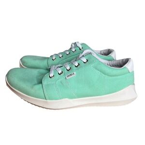 GODI Edsel‎ Low Top Sneaker Men Sz 12 Mint Green Canvas Lace Up Streetwear NEW